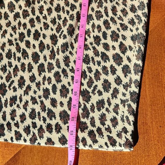 St. John Leopard Print Wool Blazer & Skirt Set, Size 4, Brown, Black, & Gold - Picture 6 of 14